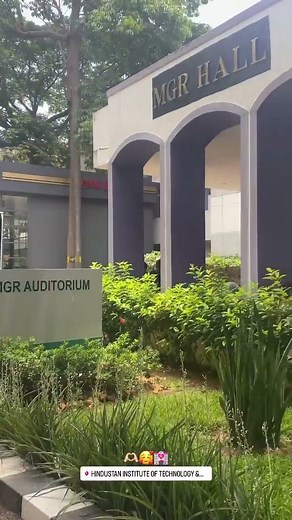 Hindustan Institute of Technology and Science Chennai | hindustan university campus tour kelambakkam