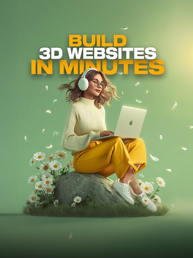Create a 3D Animated Website Without Coding