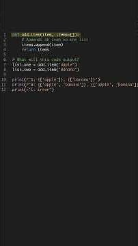 The Python Bug That Fools Everyone #shorts