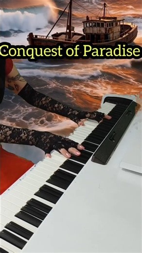 Vangelis - Conquest of Paradise (Piano Solo) #Shorts | Shokina Music