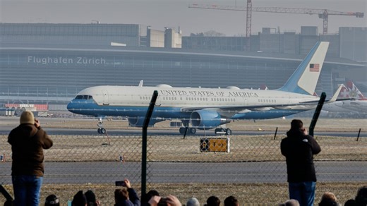 Air Force One will be painted red, white and blue as Trump has hinted, US military says