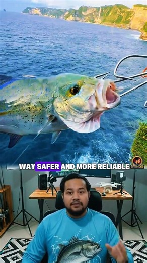 Landing Big Fish From a Cliff the Smart Way! #RockFishing