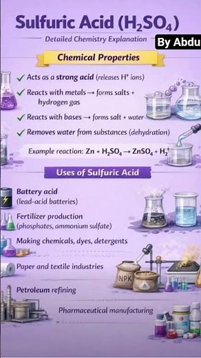 Sulfuric acid (H2SO4)