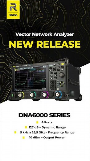 RIGOL DNA6000 | New 4-Port Vector Network Analyzer
