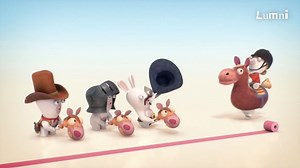 #CM1 L'ÉQUITATION EXPLIQUÉE PAR LES LAPINS CRÉTINS 🐎🏇 Une minute pour expliquer un sport, c’est le défi lancé aux plus grands athlètes de la planète… Mais ils n’étaient pas dispos ! Alors on va faire avec les Lapins Crétins ! Avant, le sport équestre était réservé aux hommes, mais maintenant, c’est devenu mixte. C’est même le seul sport olympique où les hommes et les femmes concourent ensemble, sans distinction. Plus d'épisodes : https://www.lumni.fr/programme/1-minute-1-sport-explique-par-les