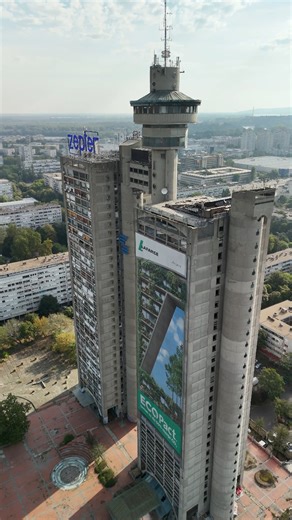 485K views · 11K reactions | Genex Tower: Belgrade's Concrete...