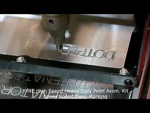 Portable Dot Peen Marking Machine Dotpeenator PR144 and YH6P Peen Pin Kit