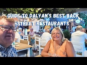 Guide to the best back street restaurants in Dalyan