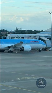 Neos Boeing 787 Dreamliner at PRG Praha international airport #neos #boeing #787 #prg #dreamliner