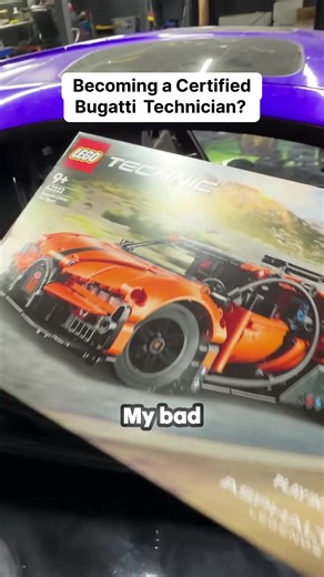 Serious apprenticeship vibes! Trying to master these intricate Bugatti builds just to earn that official certification. But wait, how do you even *find* these hidden structural surprises like this piece of carbon fiber lurking inside? Talk about next-level inspection! You think you know a car until you see what’s tucked away. 🤯 #Bugatti #Hypercar #MechanicLife #CarSecrets #Engineering