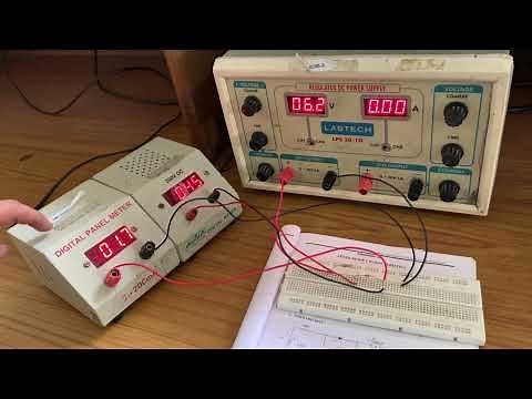 Zener diode lab experiment