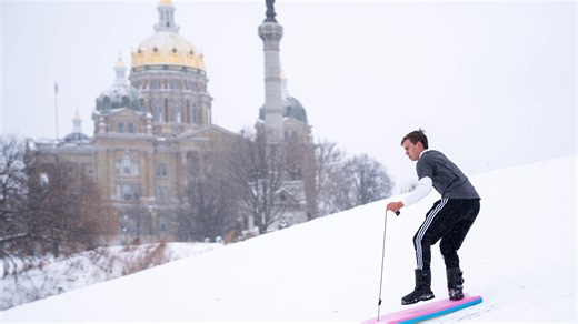 Iowa will be the coldest state in the US. Maps show how cold it'll be.