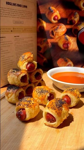 Hoglins & Lava 🐽 (Minecraft Cookbook) #fyp #minecraft #cooking