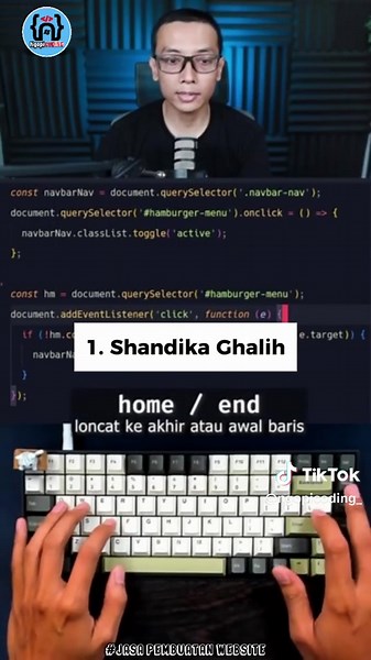 Combo maut, suhunya programmer Indonesia, siapa coba yang gak kenal beliau. #ngopicoding #coding #jasapembuatanwebsite #jasawebsite #programming #mentor #mentorcoding #mentorit #ahlicoding #backend #frontend #fullstack #teknologiinformasi #rajait #programmerlife