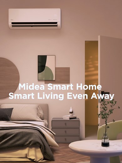 Tap once. Save smart.💡🏠 Heading out? Just hit “Away Mode” on your Smart Home App — and watch your entire home shift into energy-saving mode. #Midea #BuildYourMideaHome #SmartHome #EcoFriendly #MomentsOfHome #ECOMASTER