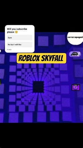 Trying Roblox viral Skyfall Trend#subscribe#firemg#roblox#skyfall#shorts