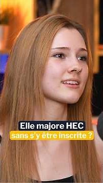 👑 She (might have) topped the HEC written exams... without even applying!