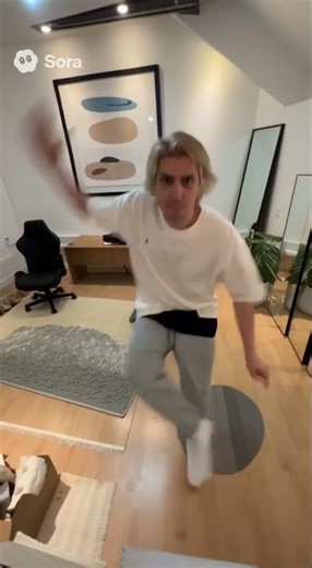 What’s Going On With xQc? 😭💃 Watch These Dance Moves 😂 #shorts