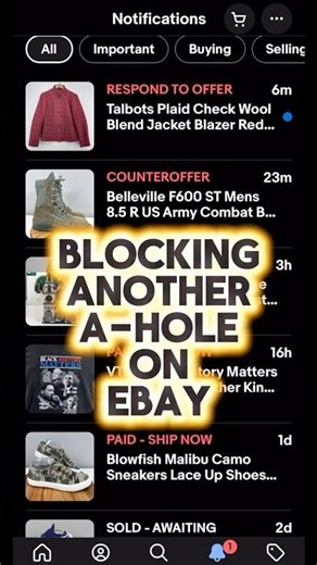 How To Block Buyers On EBay 🤡 #reseller #reselling