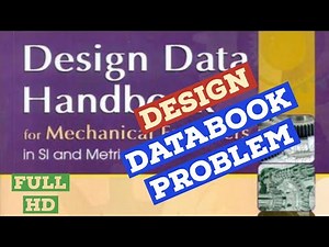 Machine design Problem Design of Machine elements:How to use design handbook DME Lectures Mechanical