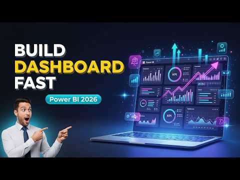 Power BI Productivity Dashboard Tutorial 2026 | Build Stunning Dashboards Step-by-Step | Power BI