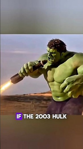 Why the 2003 Hulk Would Have Defeated Thanos! 🟢💥 #marvel