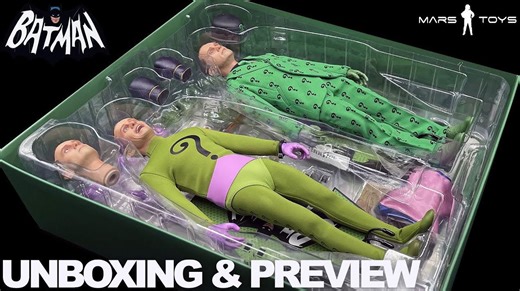 Unboxing the Enigma Villain 1/6 Scale Figure by Mars Toys – A Must-See Collectible