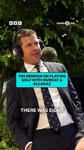 👀⛳️ "Murray’s playing 6 hours a day!" 🎙️ Tim Henman spills on his round of golf with Carlos Alcaraz & Andy Murray🏌️‍♂️ #BBCGolf #Wimbledon | BBC Radio 5 live Sport