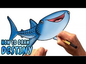 How to Draw Destiny from Finding Dory (NARRATED)