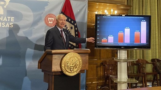 Covid cases overwhelm Arkansas hospitals as delta variant spreads