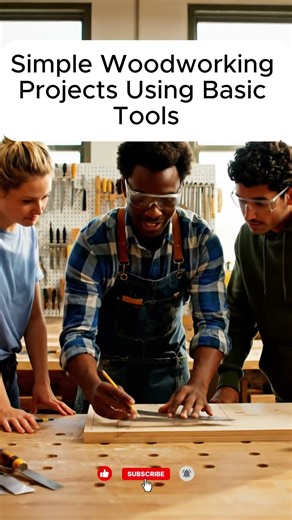 Simple Woodworking Projects Using Basic Tools