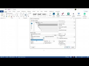 Automatic numbering in word