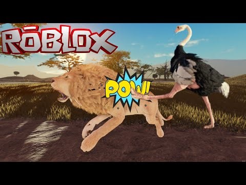 Troublemaker Ostrich from Savannah Life on Roblox #savannahlife #roblox