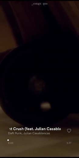 Instant Crush - Daft Punk ft. Julian Casablancas #daftpunk #juliancasablancas #songs #lyrics