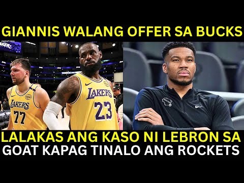 HISTORY to pag NAGAWA ni Lebron! Big UPSET! | Giannis Wala ng OFFER sa Bucks