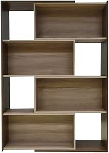 Porter Designs Slide Logic Expandable, Brown Bookcase