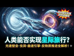 人类能否实现星际旅行？光速壁垒、虫洞、曲速引擎、反物质推进全解析！揭秘星际穿越的终极真相