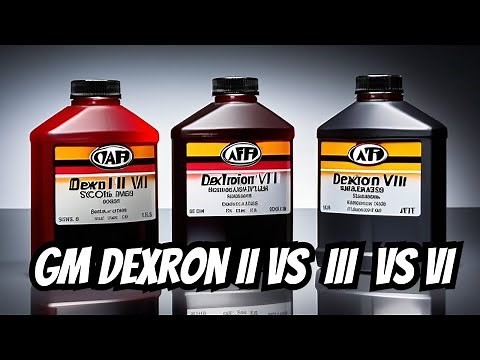 Aceite ATF GM Dexron II vs Dexron III vs Dexron VI