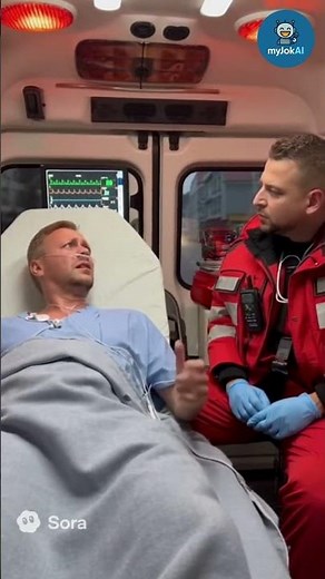 „Wir sind ja auch noch nicht da!“ 😂🚑 | Schwarzer Notarzt-Humor | #myJokAI