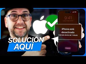 iPhone DESACTIVADO: Cómo desbloquearlo FÁCIL y RÁPIDO ✅