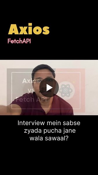Fetch vs Axios: Error Handling and Simplification in JavaScript | Amit Kumar posted on the topic | LinkedIn