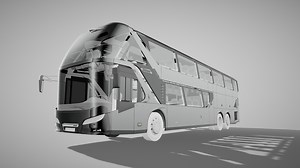 Neoplan Skyliner 2017 - Buy Royalty Free 3D model by SQUIR3D