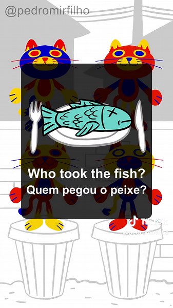 Interactive Cartoon Puzzle Challenge with Funny Cats