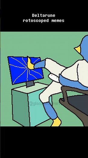 Deltarune memes | Rotoscoping pt. 15 #animation #pixelart #deltarune