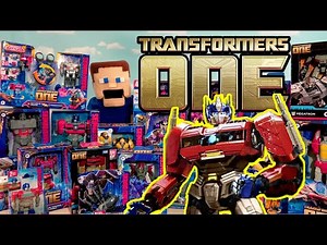 Transformers One Movie Hasbro's Complete TOY LINE UNBOXING!!