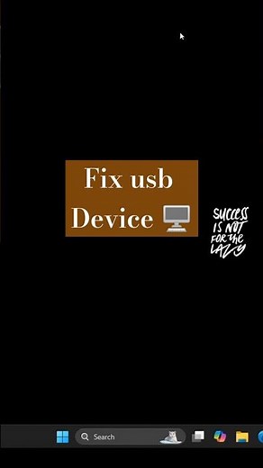 How to Fix USB Device Not Recognized Error on Windows 10/11 | USB Troubleshooting Guid #supporthub