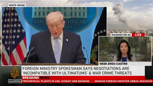 Iran drops an absolute masterclass in diplomacy on Al Jazeera. They completely reject a temporary ceasefire, demanding a permanent end to the war, full reconstruction, and the lifting of all sanctions. Tehran is treating Washington like a defeated empire and refusing to bow.