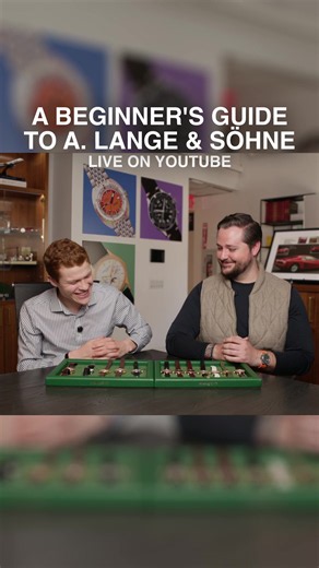 What makes A. Lange & Söhne stand out? In case you missed it: In our latest YouTube video, Samuel & Devin sit down and dive deep into the world of A. Lange & Söhne, going through a wide selection of offerings and digging into their design philosophy, build quality and finishing, and what makes A. Lange & Söhne so attractive to collectors. Watch the full video on our YouTube via the link in bio! #alangeandsohne #watches