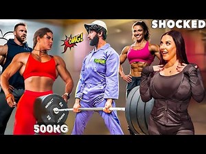 Elite Powerlifter Pranks Worlds Strongest Man with FAKE Weights! (EXPOSED) #2 😱 Anatoly GYM PRANK