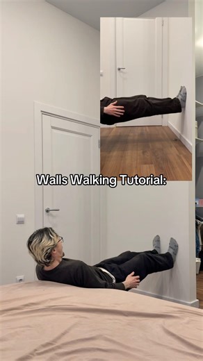 WALL WALKING TUTORIAL🚷